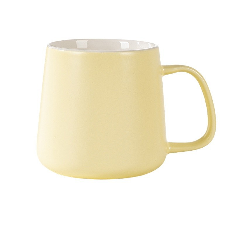 Cana de cafea din ceramică minimalistă nordică cu logo personalizat ceașcă cu apă de 400 ml