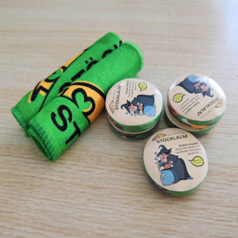Prosop comprimat de unică folosință în formă personalizată