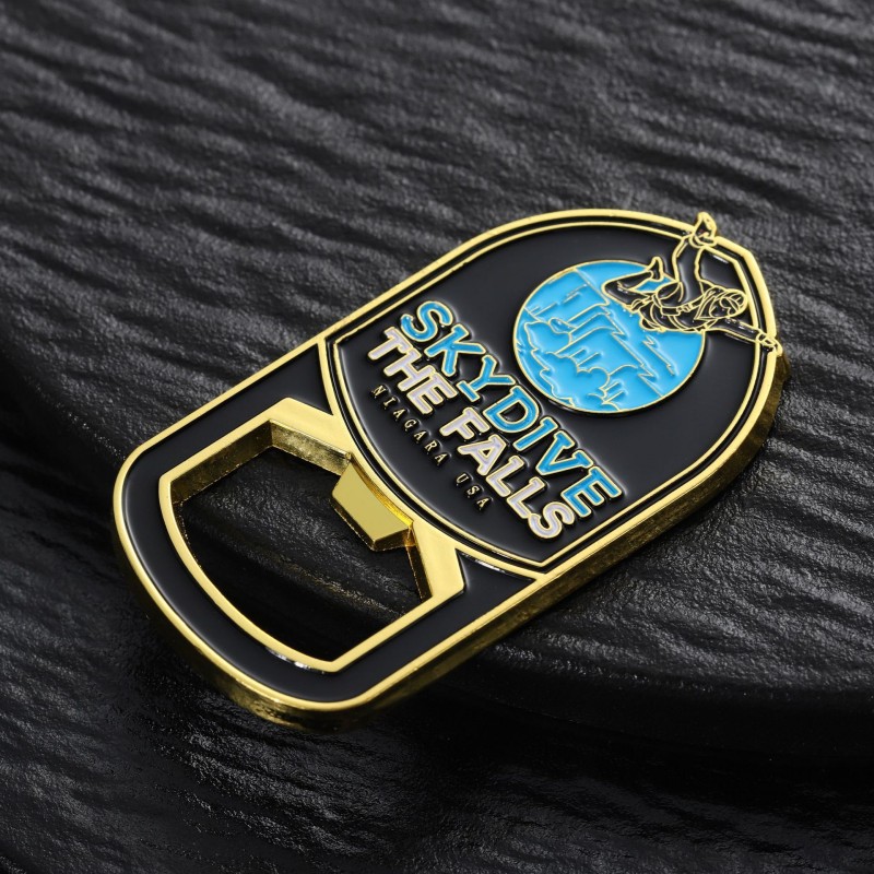 Magneți de frigider personalizat pentru deschizător de sticle din metal