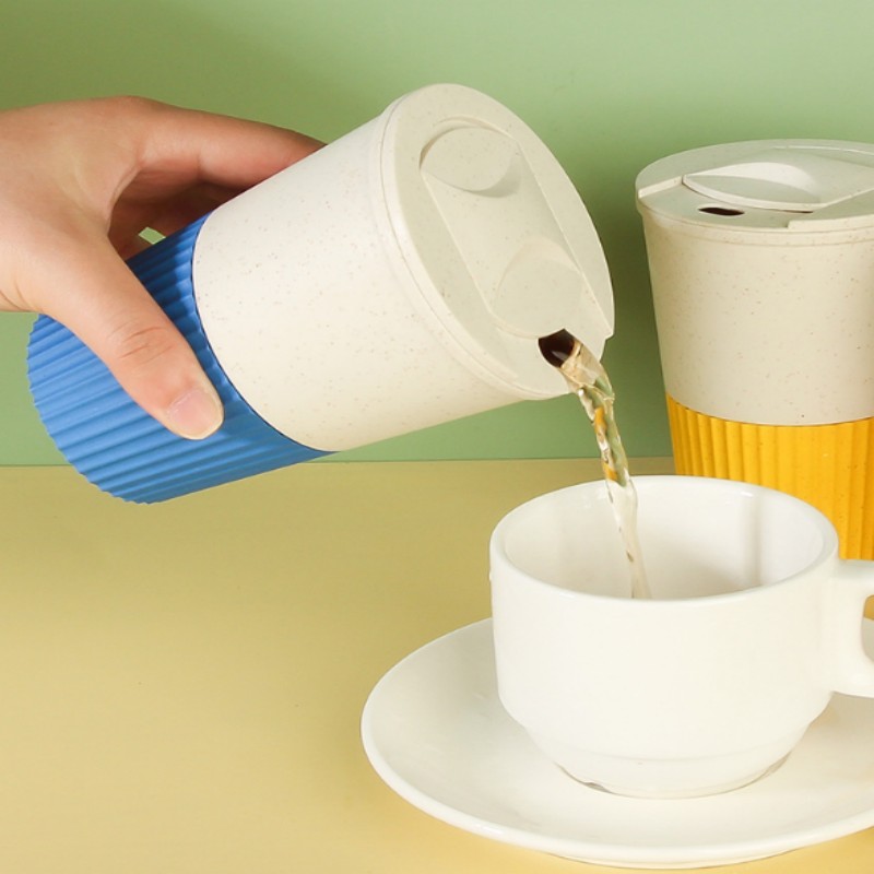 Cana de cafea din paie de grau Cana de cafea din paie de grau