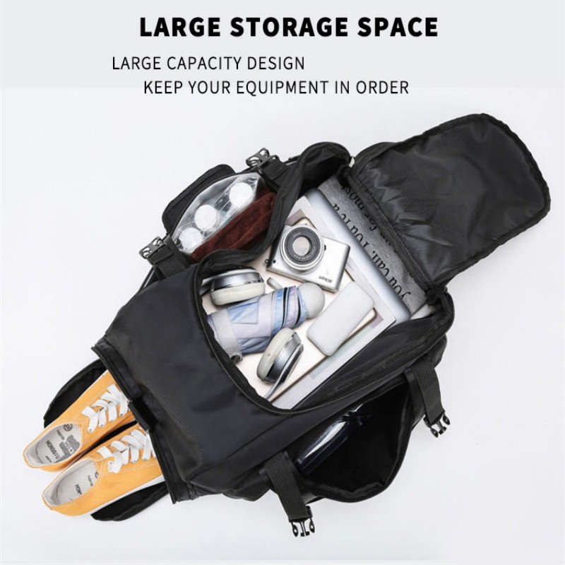Geantă duffle multifuncțională cu logo personalizat