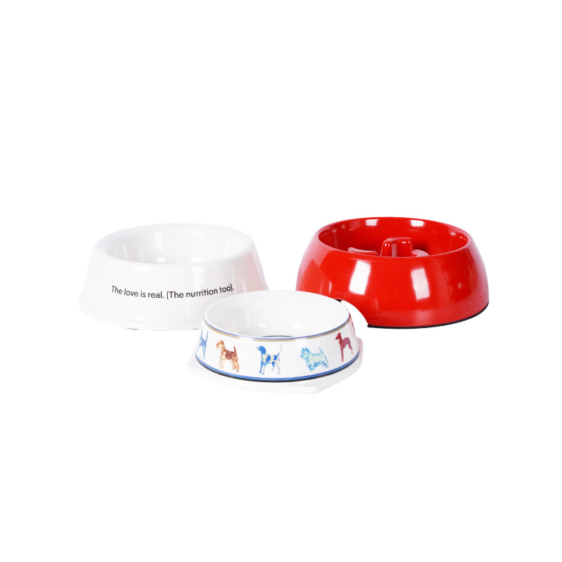 Bol personalizat din fibră de bambus pentru animale de companie Bol personalizat din fibră de bambus pentru animale de companie