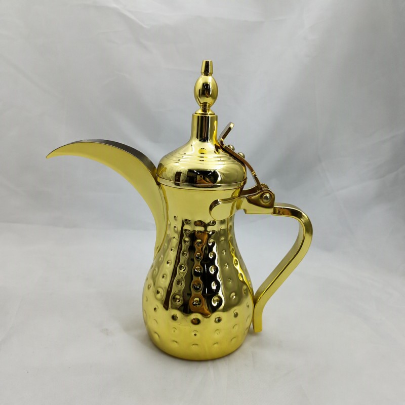 Servitor de ceai cafea din oțel inoxidabil Arab Dallah Pot