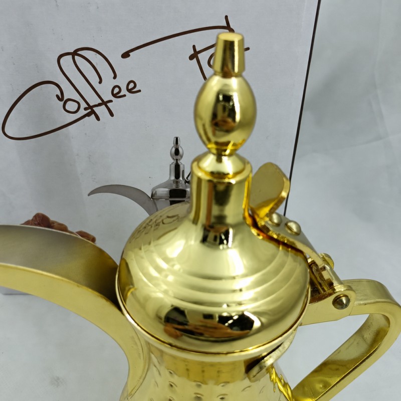 Servitor de ceai cafea din oțel inoxidabil Arab Dallah Pot