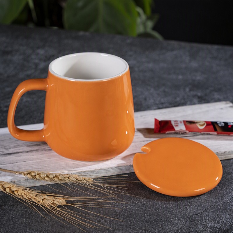 Cana de cafea din ceramică minimalistă nordică cu logo personalizat ceașcă cu apă de 400 ml
