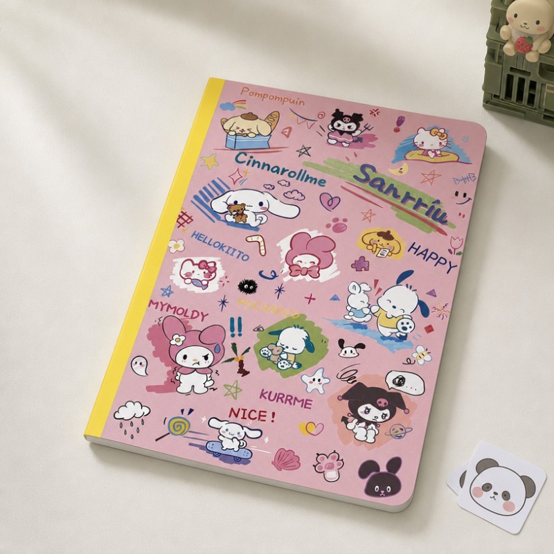 Cute Cartoon Graffiti Hardcover A5 Journal Notebook Cute Cartoon Graffiti Hardcover A5 Journal Notebook