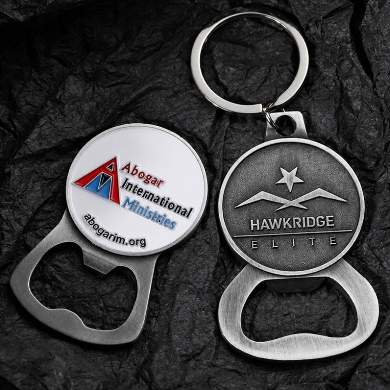 Brelocuri cu deschizător de sticle în formă de logo personalizat