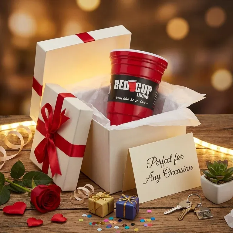 Cadou cupa din plastic