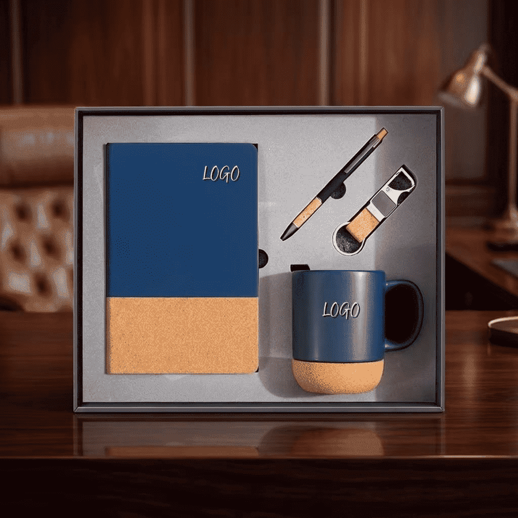 Set cadou corporativ Premium Cork Accent