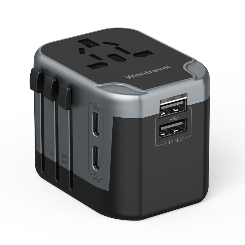Adaptor de călătorie internațional universal All-in-One pentru utilizare globală