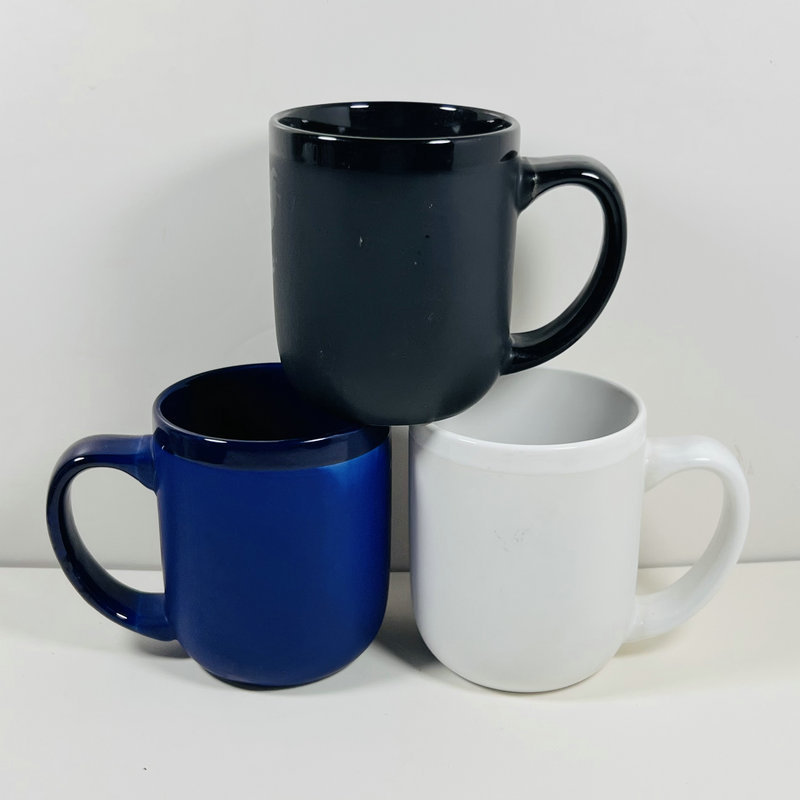 Cană de cafea din ceramică mat cu logo personalizat pentru cadou de cafenea